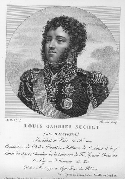 Louis-Gabriel Suchet (1770-1826) Duke of Albufera and Marshal of France by French School